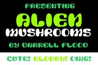 Alien Mushrooms Font Review