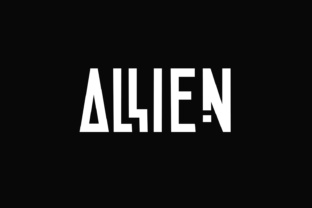 Allien: A Futuristic Font for Web Design