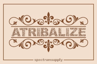 Atribalize: A Bold Font for Business Branding