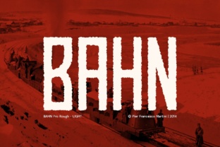 Bahn Light: A Stylish Display Font