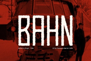 Bahn Thin Font for Creative Makers
