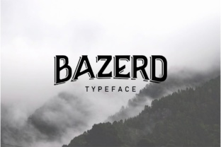 Bazerd: A Bold Display Font for Editorial Design