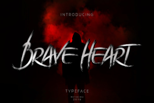 Brave Heart: A Bold Font for Digital Campaigns
