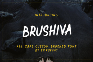 Brushiva: A Bold Font for Dynamic Campaigns
