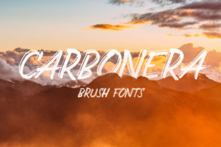 Carbonera: A Bold Display Font