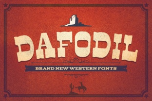 Dafodil: A Bold Font for Creative Design