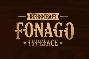Fonago: A Vintage Display Font