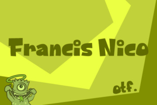 Francis Nico: A Playful Display Font