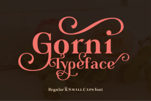 Gorni: A Romantic Display Font
