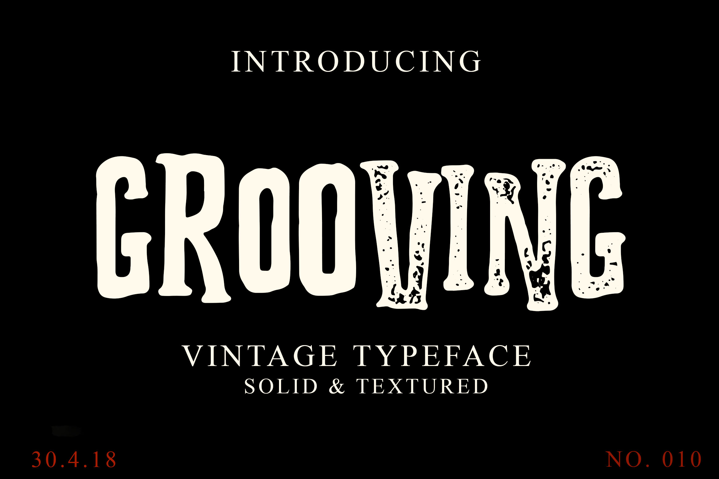 Grooving: A Vintage Font for Bold Campaigns