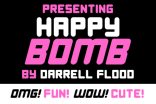 Happy Bomb Font for Business