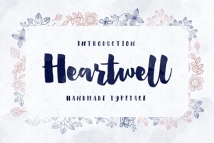 Heartwell: A Modern Calligraphy Font