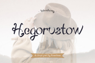 Hegorustow: A Classy Display Font for Business Branding