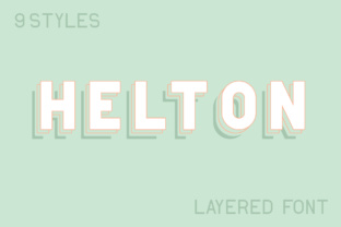 Helton: A Font for Creative Expression