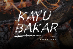 Kayu Bakar: A Bold Display Font for Web Design