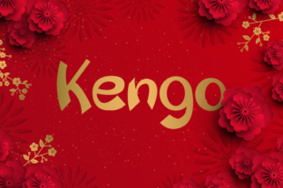 Kengo: A Bold Display Font for Editorial Design