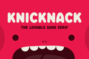 Knicknack Font: Adorable for Business Branding