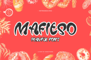 Mafieso: A Playful Display Font