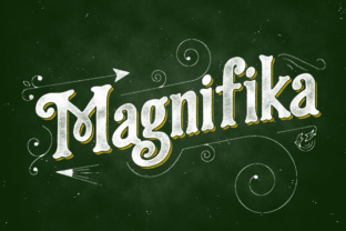 Magnifika: A Vintage Font for Web Design
