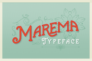 Marema: A Vintage Font for Elegant Design