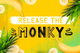 Monky: A Bouncy Font for Creative Makers