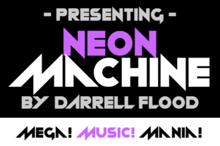 Neon Machine: A Bold Font for Business