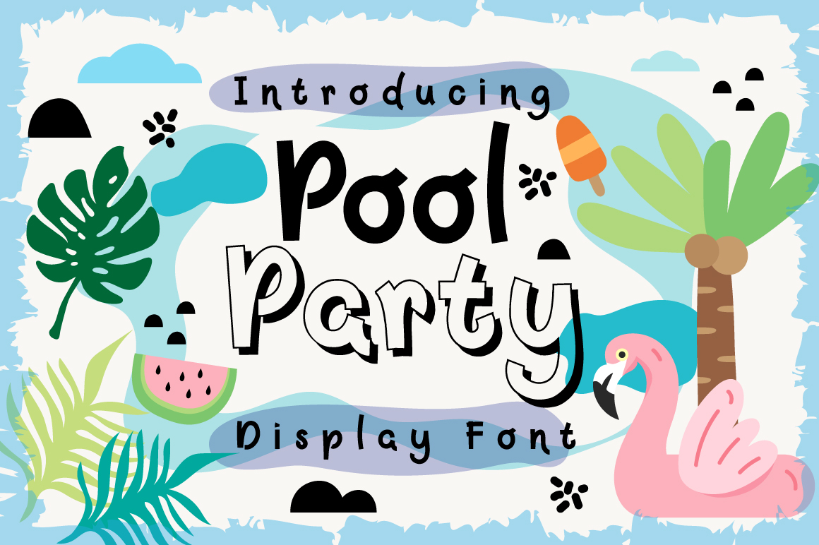 Pool Party Font Review
