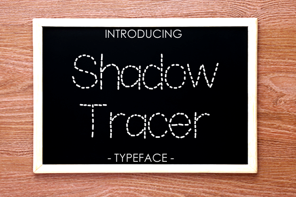 Shadow Tracer: A Dashed Font for Digital Design