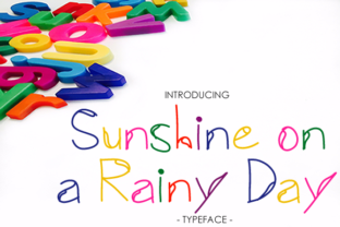 Sunshine on a Rainy Day Font
