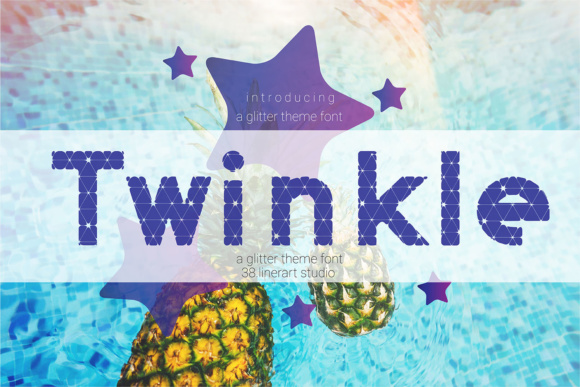 Twinkle: A Sparkly Display Font