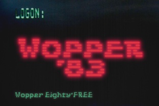Wopper 83: A Retro-Futuristic Typeface